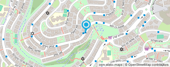 מפת הגעה אל אנגל עוזי - צבע ושיפוצים