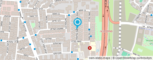 מפת הגעה אל נתן הרב בן סניור