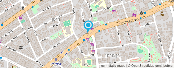 מפת הגעה אל איציק דגים