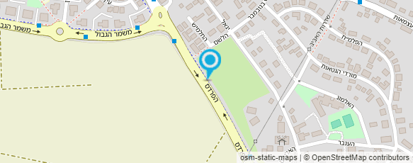 מפת הגעה אל טיפת חלב