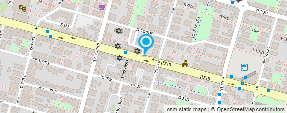 מפת הגעה אל בלוקא אדריכלות נוף