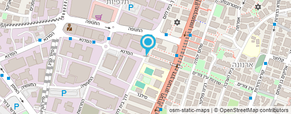 מפת הגעה אל גל און מוצרים לאיכות חיים