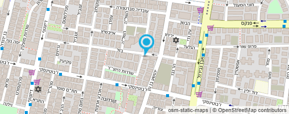 מפת הגעה אל פיצה טיק טק טו