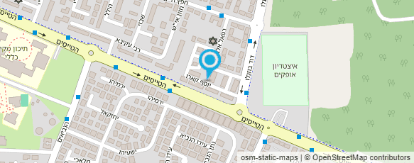 מפת הגעה אל אורגניסט חרדי והשכרת הגברה