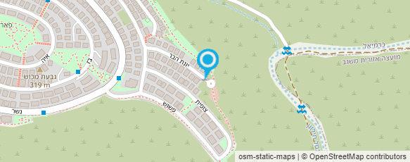 מפת הגעה אל הבית של יעל