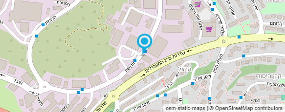 מפת הגעה אל י.מ. ספינדלים והשחזות בע"מ