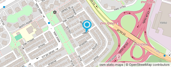 מפת הגעה אל ענת רפלקסולוגיה