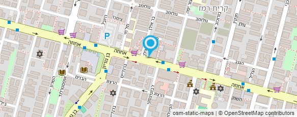 מפת הגעה אל פרופ' רוזנהק שמעון