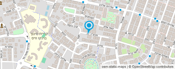 מפת הגעה אל רינת בורג