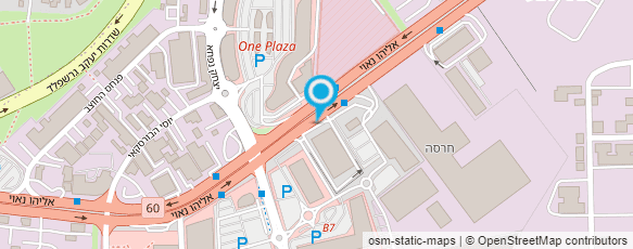 מפת הגעה אל קש. כתר תעשיות רהיטים בע"מ