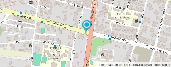 מפת הגעה אל מכללת מעוף - חדרה