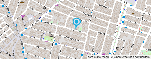 מפת הגעה אל ב.דיזיין - מורן בויס יעל רון