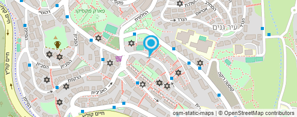 מפת הגעה אל ינון גלעדי-מורה פרטי לגמרא ומתמטיקה