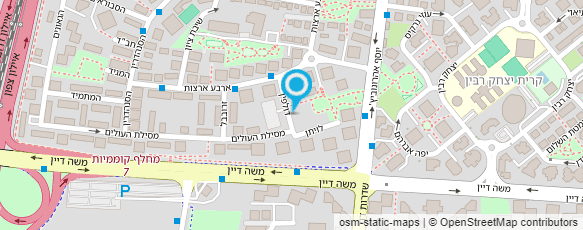 מפת הגעה אל גל רקדנית בטן