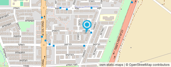 מפת הגעה אל ד"ר גינזבורג אלכס