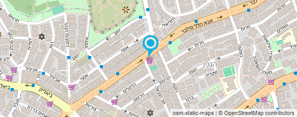 מפת הגעה אל בקס מרקט