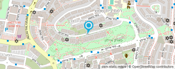 מפת הגעה אל כולל טשכנוב בית שמש