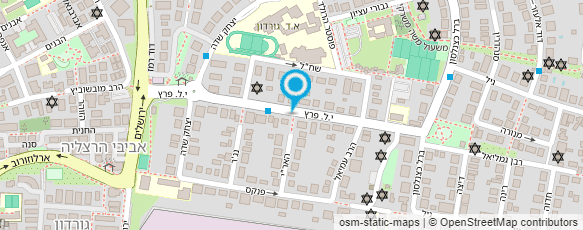 מפת הגעה אל סטודיו אבני