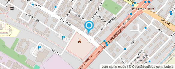 מפת הגעה אל לב קורן; שושני; אופיר-משרד עו"ד