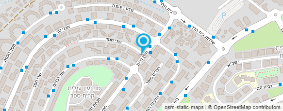 מפת הגעה אל מכון כתב סופר