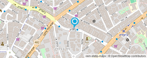 מפת הגעה אל הסעת נכים-יוסי