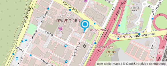 מפת הגעה אל ב.מ.מ. - ניהול מודלים עסקיים 2005 בע"מ