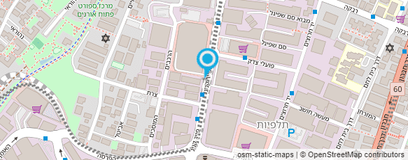 מפת הגעה אל קניון הדר