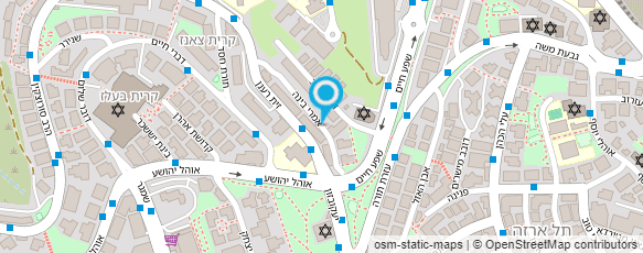 מפת הגעה אל שטייף שושנה - רפואה משלימה