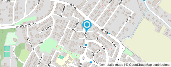 מפת הגעה אל בר - שטרית עדי