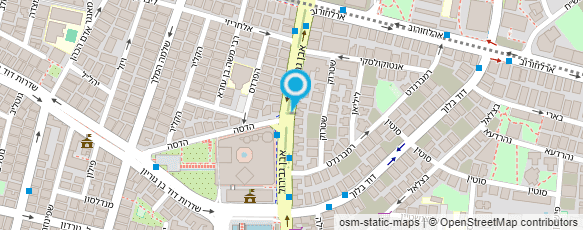 מפת הגעה אל מרכז יחסים-בי"ס לזוגיות