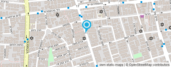 מפת הגעה אל עקיבא שוויצר -  גרפולוג תרפיסט