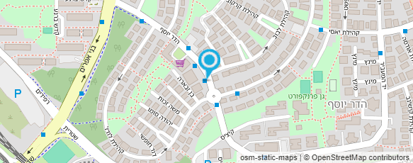 מפת הגעה אל אלירז - מורה לנהיגה