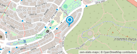 מפת הגעה אל אלון מהרשק - מלאכת מחשבת