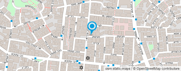 מפת הגעה אל אמריקן - הלבשה חסידית