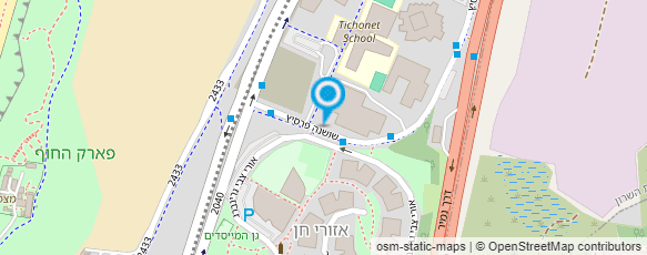 מפת הגעה אל המכללה למיסים ולחשבונאות