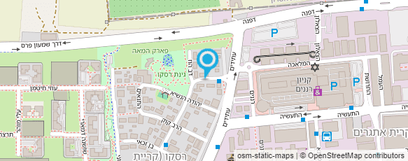 מפת הגעה אל שחר - גינון מפת הגעה אל שחר - גינון