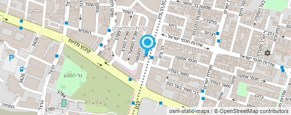 מפת הגעה אל גאפ מכון אורטופדי