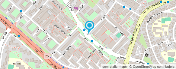 מפת הגעה אל חנות פרחים קוליברי