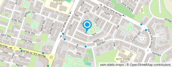 מפת הגעה אל עו"ד גלנצן (קמיר) עירית