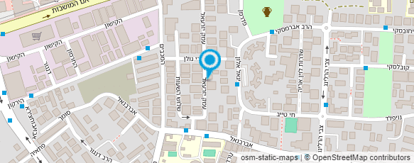 מפת הגעה אל רבקה ביבלה - אדריכלות ועיצוב