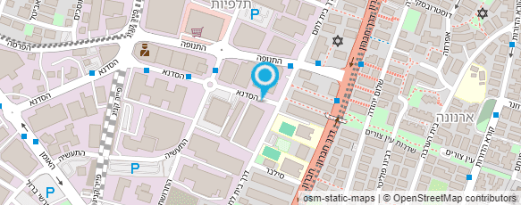 מפת הגעה אל כלמוביל - מרכז שירות; א.ת. תלפיות