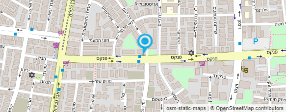 מפת הגעה אל ד"ר חגי שיקלר