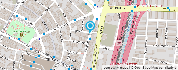 מפת הגעה אל אולפני הקלטה דניאל