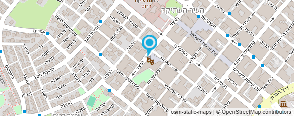 מפת הגעה אל מרכז הצעירים