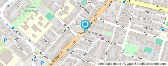 מפת הגעה אל אריאל- הטכנאי שלי