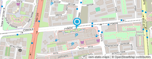 מפת הגעה אל ארומה תל אביב