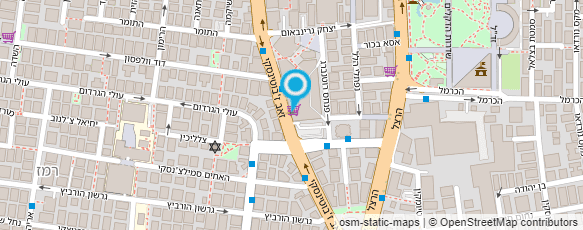 מפת הגעה אל ארומה - אספרסו בר מפת הגעה אל ארומה - אספרסו בר