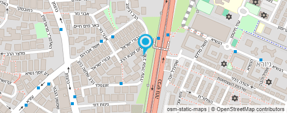 מפת הגעה אל מוניות היראים