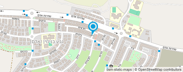 מפת הגעה אל מכבסת קרן שמש