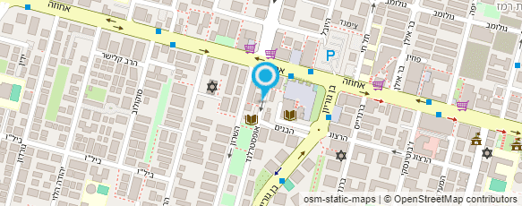 מפת הגעה אל אל.אייג'.אמ.LHM - לירון חלף MBA